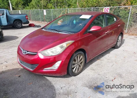 2014 Hyundai Elantra Se из США, поврежденный, VIN 5NPDH4AE4EH542207